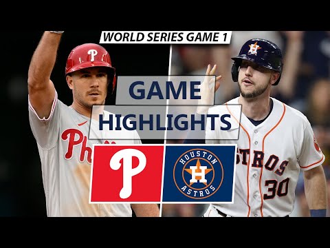 Philadelphia Phillies vs. Houston Astros Highlights | World Series Game 1