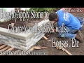 How to Apply Stone to a Concrete wall, Block wall, Houses, Etc Part 2