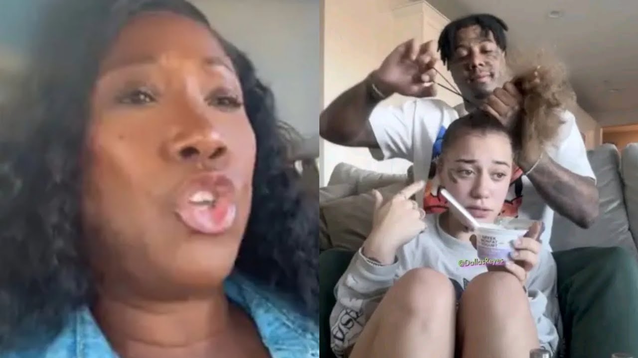 “She Look Like King Harris With a Lace!”Karlissa REACTS After Blueface Does Nevaeh Hair 