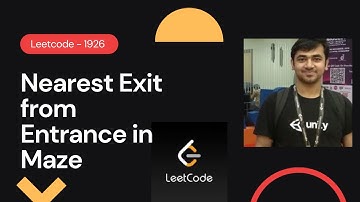 LC 1926: Nearest Exit from Entrance in Maze