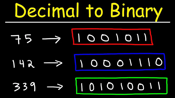 How To Convert Decimal to Binary