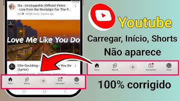 Solução para o Problema dos Botões de Upload, Home e Shorts Ausentes no YouTube