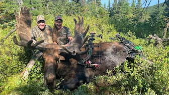 A World-First: Husband and Wife Harvest Moose Together with Bows (PART 1)