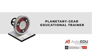 Planetary gear cutaway model AE410790M by AutoEDU