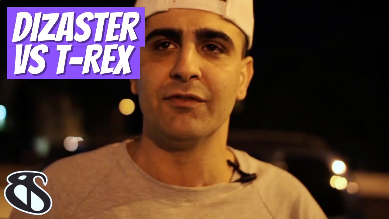 Dizaster on his URL Rap Battle Vs T-Rex - YouTube