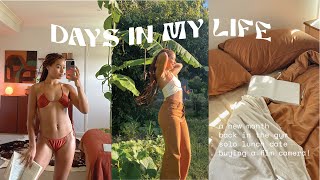 A calming few days in my life. Starting a new month, setting goals.