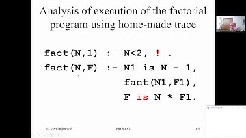 CSC600 10/19/20 | PROLOG trace, list pattern matching. tail recursion