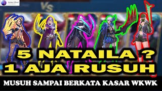 Mirror Mode Natalia Vs Hanzo Siapa Yang Paling Kuat ? | Mobile Legends Gameplay