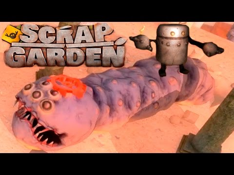 прохождение игры Scrap Garden игра про робота Кени