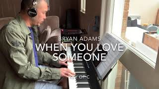 When you love someone by bryan adams piano accompaniment backing track