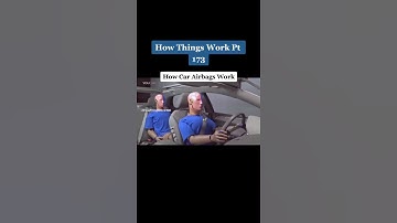 HOW CAR AIRBAGS WORK #shorts #youtubeshorts #howthingswork #airbags