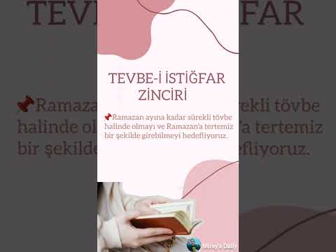 Tevbe-i İstiğfar Zinciri🤲🏻