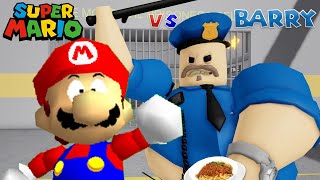 Super Mario in BARRY'S PRISON RUN! (FIRST PERSON OBBY!) New Animation!