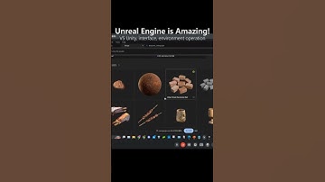 Unreal Engine 5 is amazing! vs Unity, UI, tutorial
