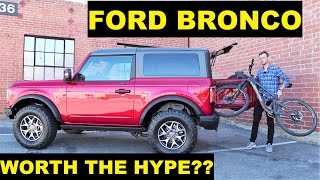 Is the New Ford Bronco Really Worth the Large Pricetag? 2021 Ford Bronco Review by EatSleepDrive 6,031 views 2 years ago 15 minutes