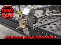 Custom 4x4 Buggy Spindles and Front Diff Mount ~ 650 Honda Rincon Buggy Build