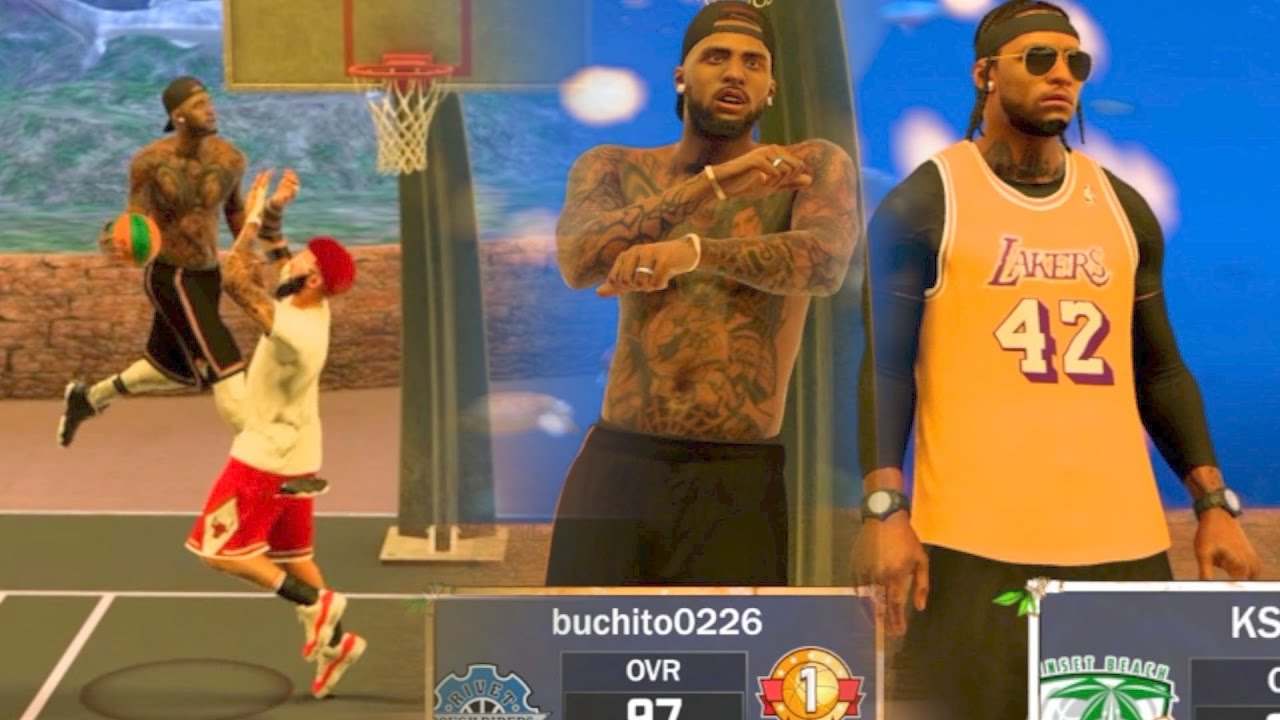 NBA 2K17 MyPARK - 21-0 SHUTOUT!! The Windmill POSTERIZING Dunk Of