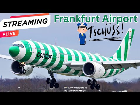 🛬 DE2051👨‍✈️👋 FO Kilian's Last Flight 🛬| Frankfurt Airport Live #d98flyer #frankfurtairport #condor