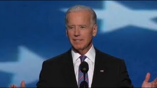 Vice President Joe Biden's Remarks at the 2012 Democratic National Convention - Full Speech