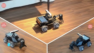 Jetson Nano mecanum wheel ROS radar interactive AI robot car  with robotic arm