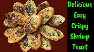 Delicious Homemade Crispy Shrimp Toast/How To Make Shrimp Toast/ Easy Shrimp Toast Recipe by Vivian Easy Cooking & Recipes 585 views 1 year ago 12 minutes, 6 seconds