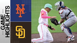 Mets vs. Padres Game Highlights (7\/7\/23) | MLB Highlights