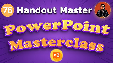 PowerPoint Tutorial: How to Use Handout Master & Notes Master