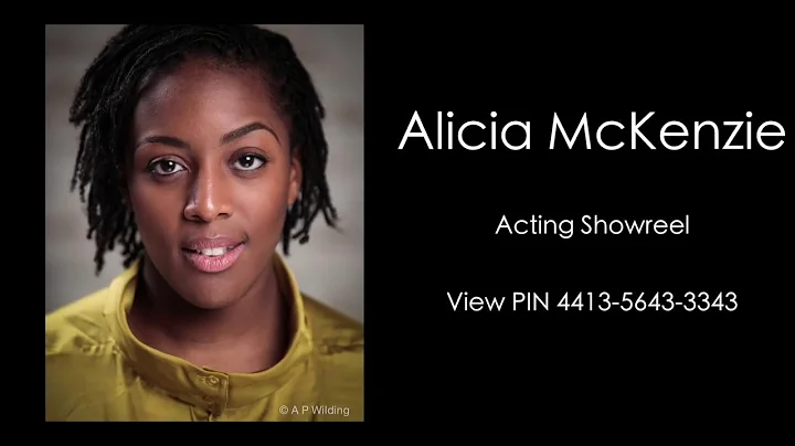 Alicia McKenzie Acting Showreel