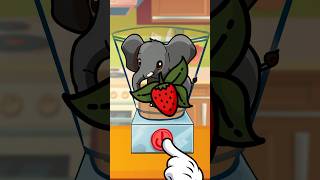 MIX Strawberry Elephant ?? meme animation mix animationmeme elephant smurfcat