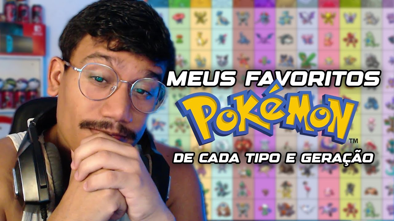 Meus pokemon favoritos de cada tipo!