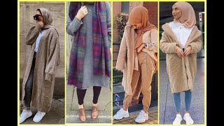 تعلمى كيف تنسقين ملابسك لاحلى اطلالة شبابية MODA HIJAB 2020 //موضة شتاء 2020