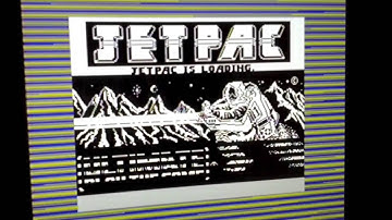 Jet Pack Loading Screen - ZX Spectrum 48k