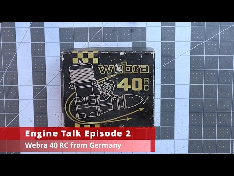 Engine Talk Episode 2 Webra 40 RC from Germany - YouTube