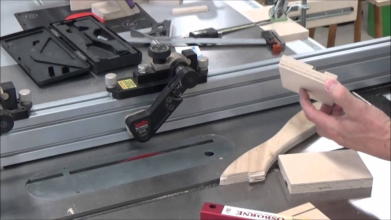 Bridge City Kerfmaker Jig for Biesemeyer Rail YouTube