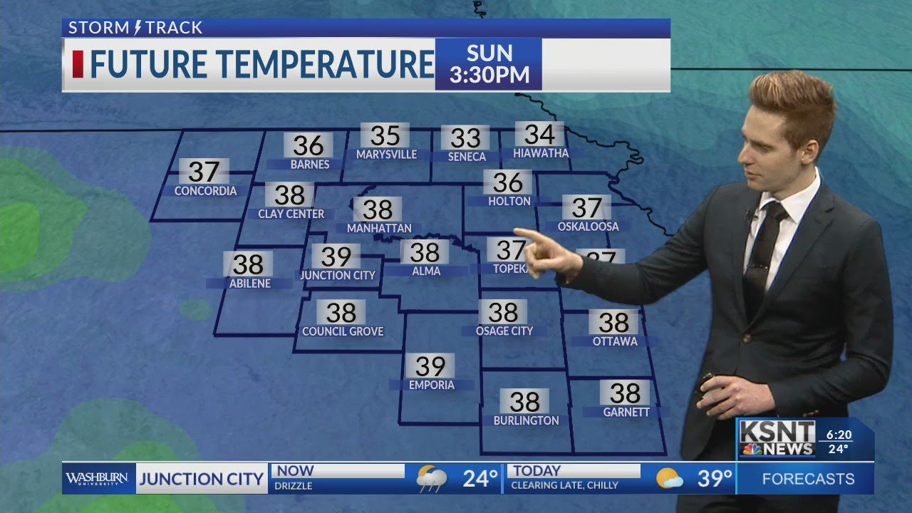 One more chilly day before a warm up this week! - YouTube