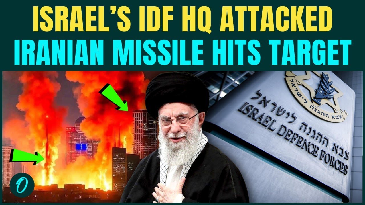 U.S. vs Iran BREAKING: Israel’s IDF HQ Attacked? Tel Aviv, Haifa ROCKED by Ballistic Missiles