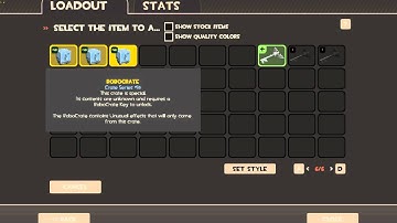 tf2 5 robo crate unboxing