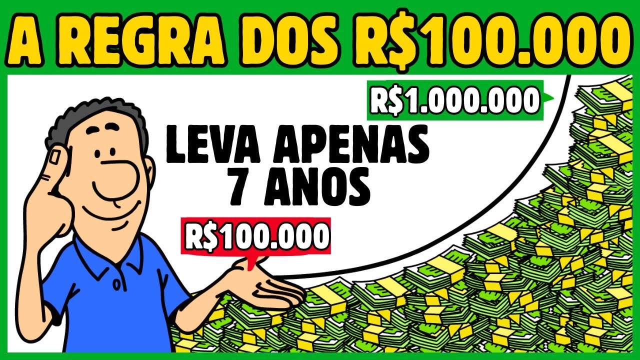 Ter R$100 mil te coloca a um passo de ser milionário (e ninguém te contou isso)