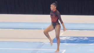 Tiana Sumanasekera - Floor - US Championships Day 2