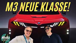 Nya BMW M3 får fyra motorer och en helt unik huv!