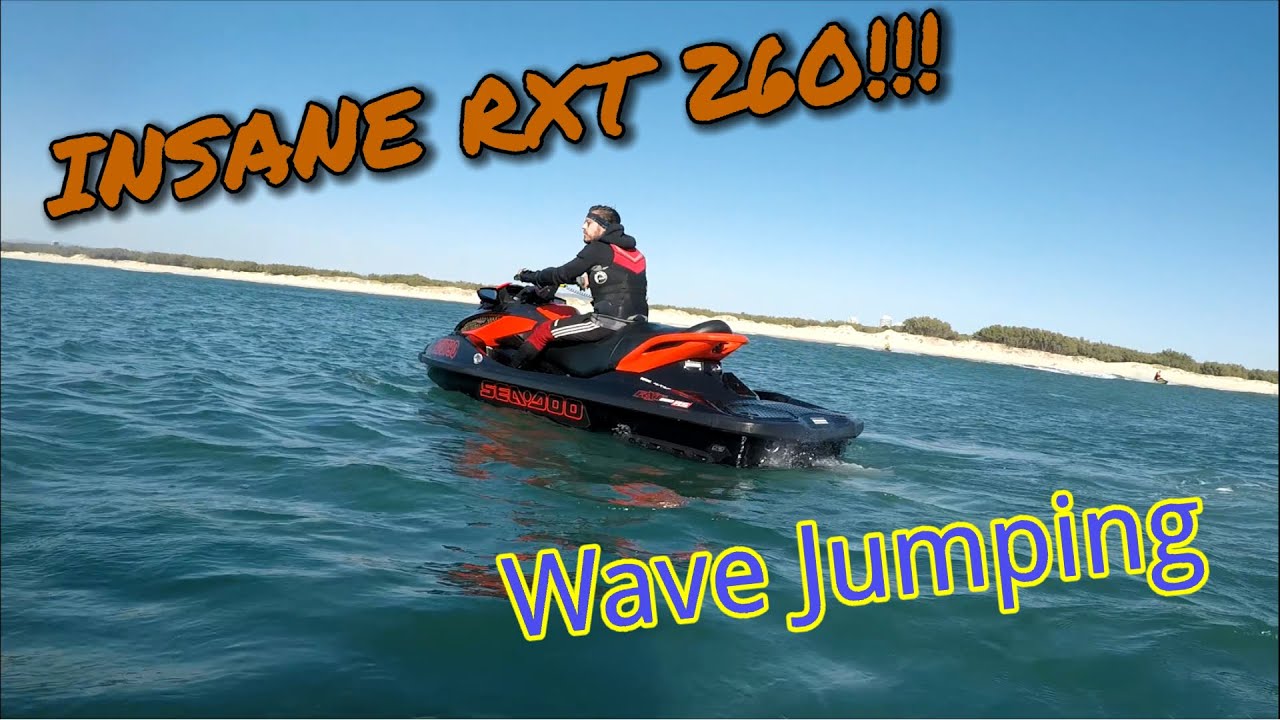 Insane SeaDoo RXTX 260 Wave Jumping - SeaDoo Spark Trixx