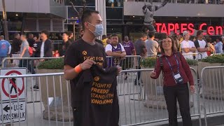 Chinese state TV keeps NBA opener off the air amid row | AFP