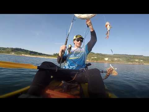 MONTATURA DA TRAINA COSTIERA IN KAYAK (E BARCA) CON ARTIFICIALI PER SPIGOLE
