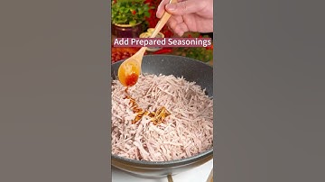 How To Make Pork Floss Like A Pro 制作肉松