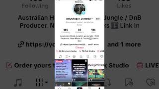 BREAKBEAT JARRODS.OFFICIAL TIKTOK ACCOUNT 2025 OCTOBER