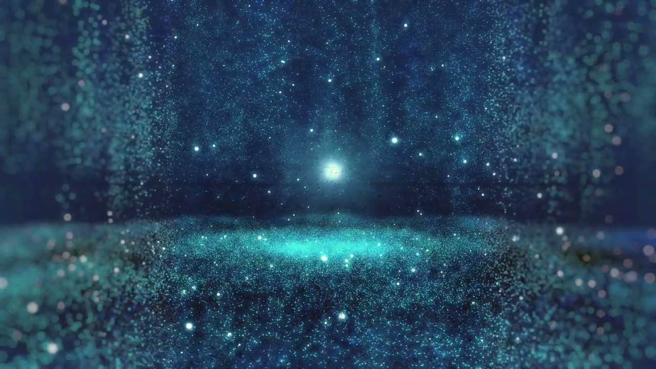 4K Blue Particle - Motion Background - Overlay Effect | AA-VFX