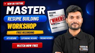 Resume Building Masterclass | Crack Interviews with This Resume Format