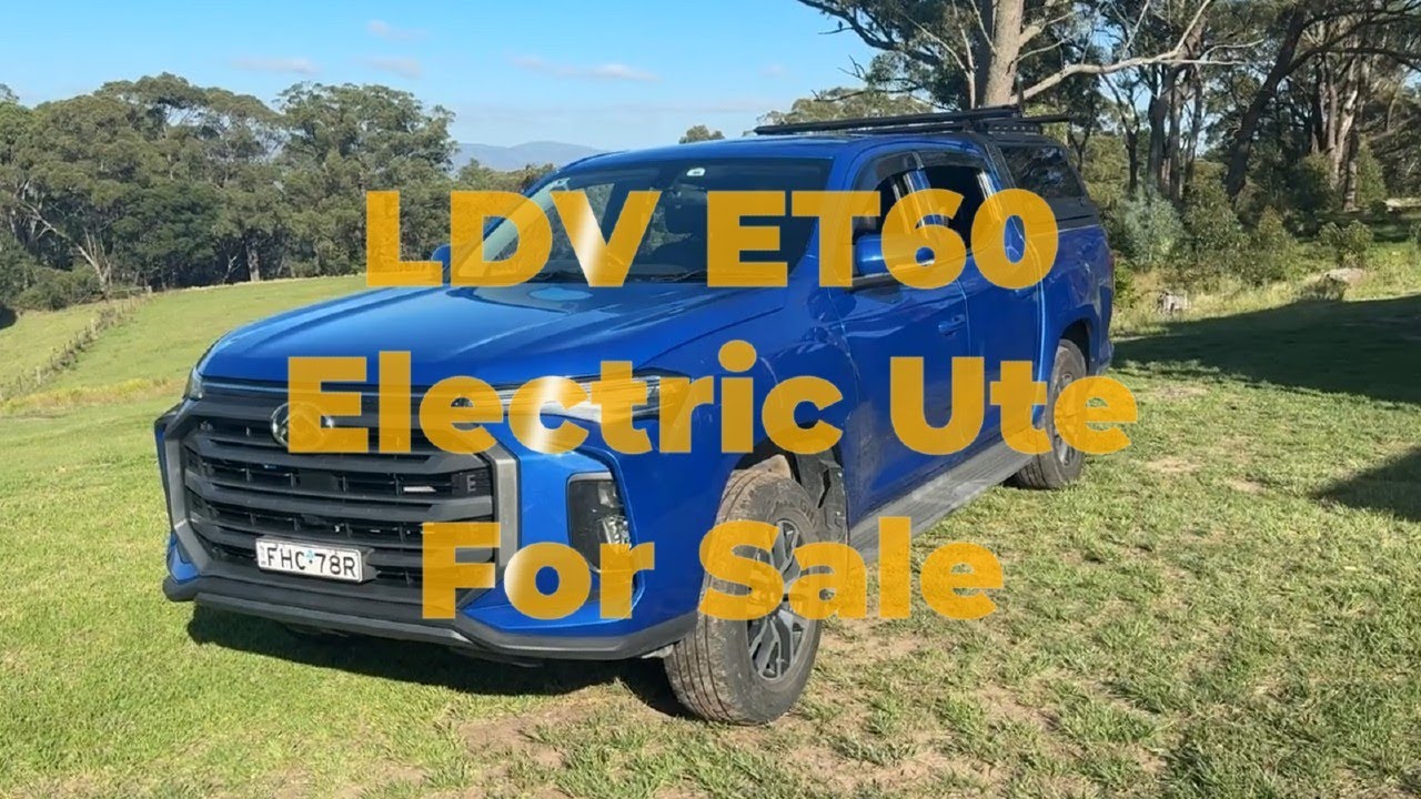 This Rare Blue Second Hand EV Ute Just Hit the Market in Australia!