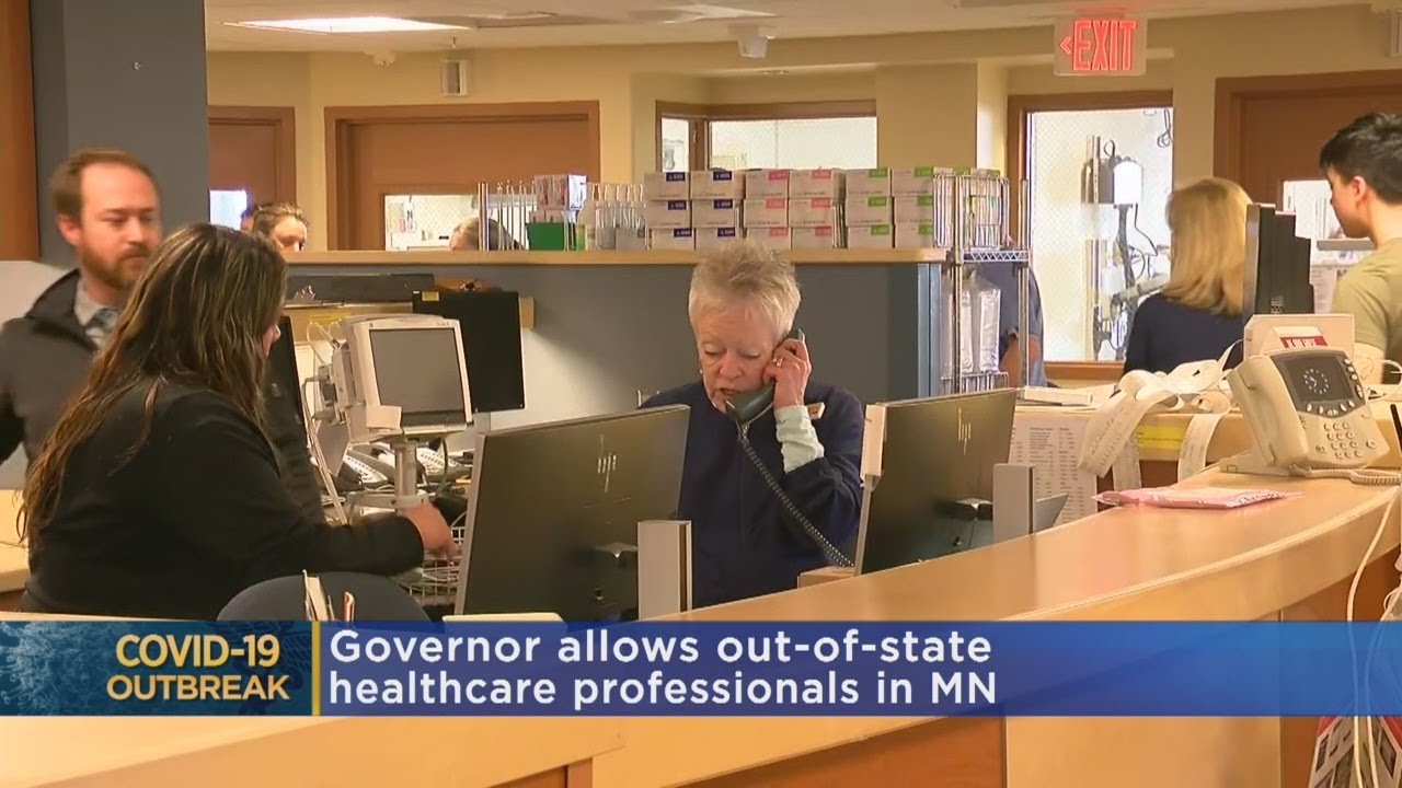 Walz Signs Executive Order To Allow Out-Of-State Professionals To Work In MN During Pandemic