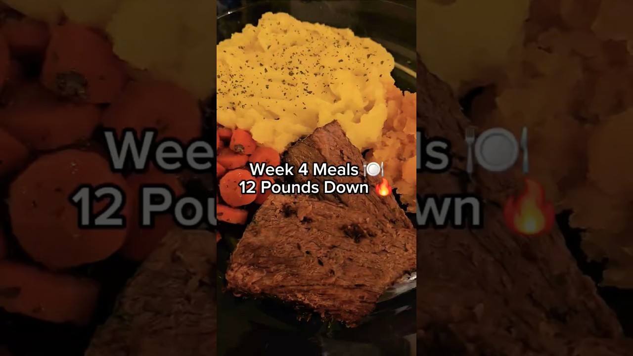 Week 4 Meals | 12 Pounds Down | What I Eat on My Weight Loss Journey 🍽